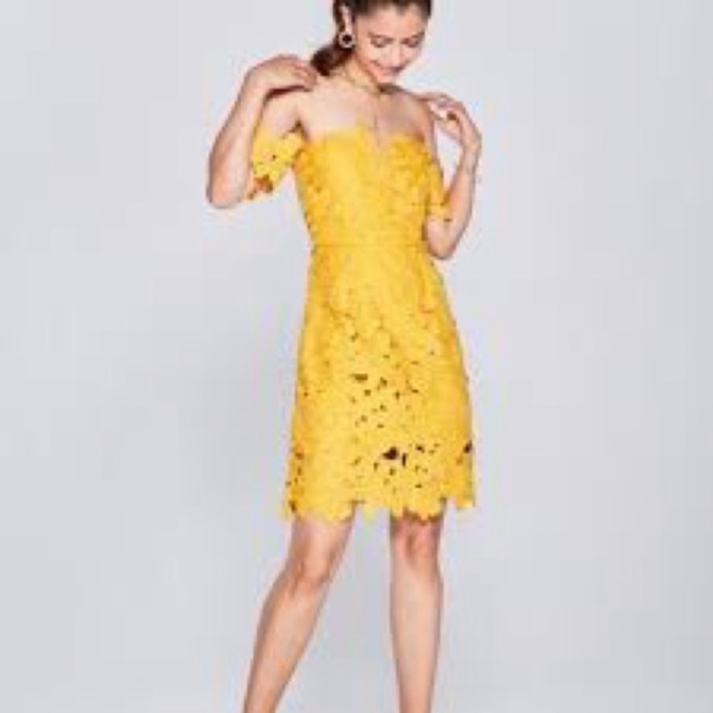 Few Moda Alison Lace Off the Shoulder Dress, Size Small, NWOT